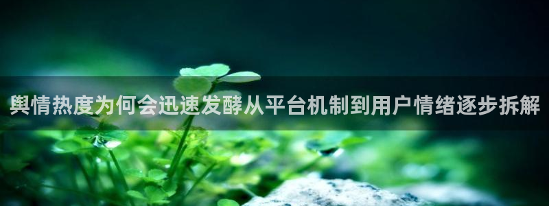 国产吃瓜在线:舆情热度为何会迅速发酵从平台机制到用户情绪逐步拆解